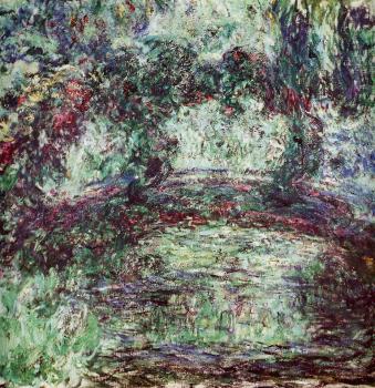 Claude Oscar Monet : The Japanese Bridge VIII